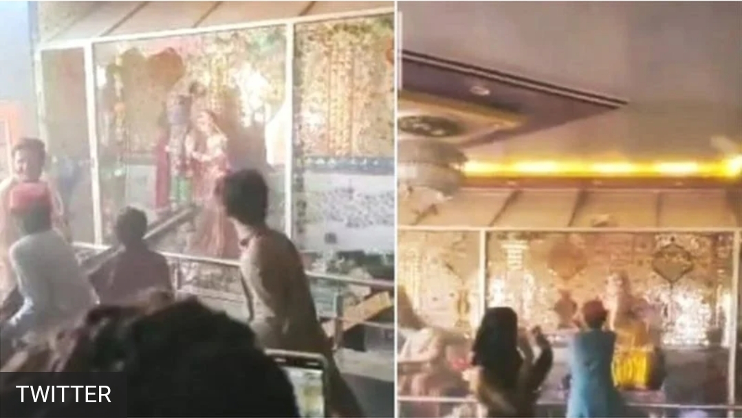 पाकिस्तान में हिन्दू मंदिरों पर हमले के बाद हिन्दू परिवार के पलायन की खबर