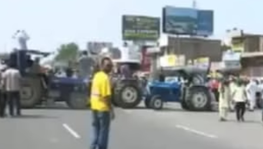 किसानों ने फिर किया चक्का जाम!